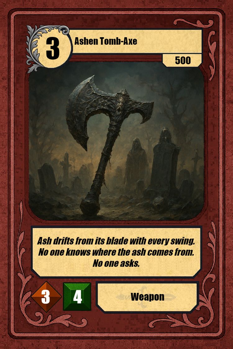 Ashen Tomb-Axe
