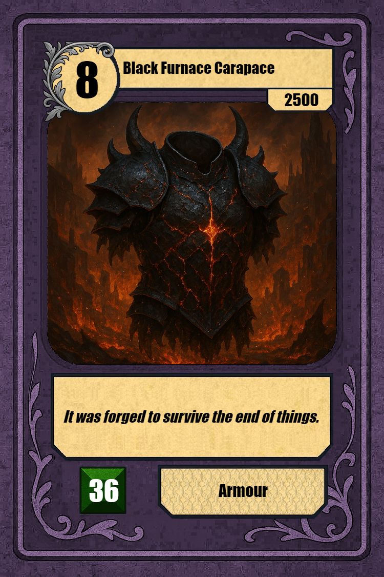 Black Furnace Carapace