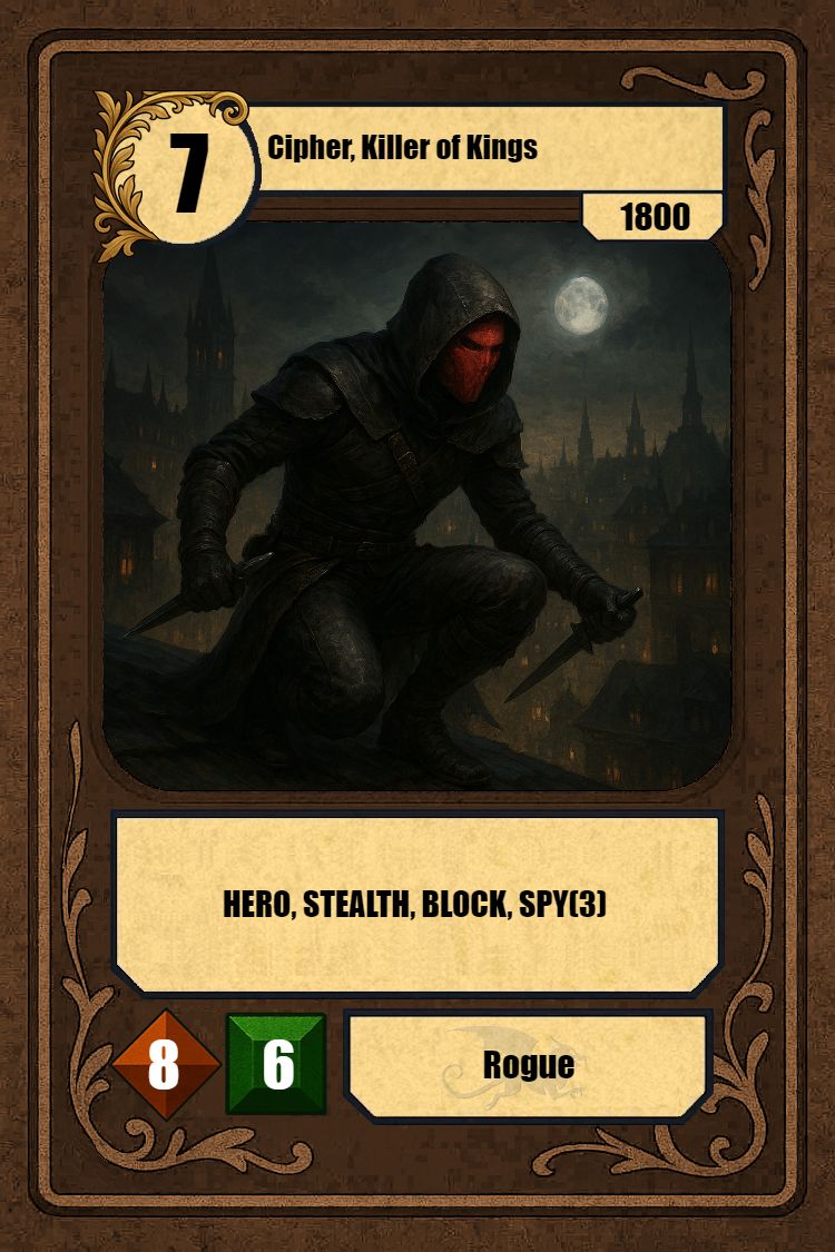 Cipher, Killer of Kings