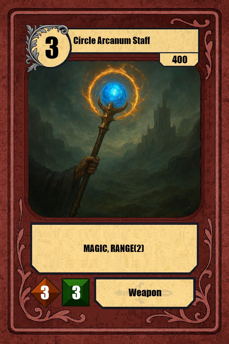 Circle Arcanum Staff