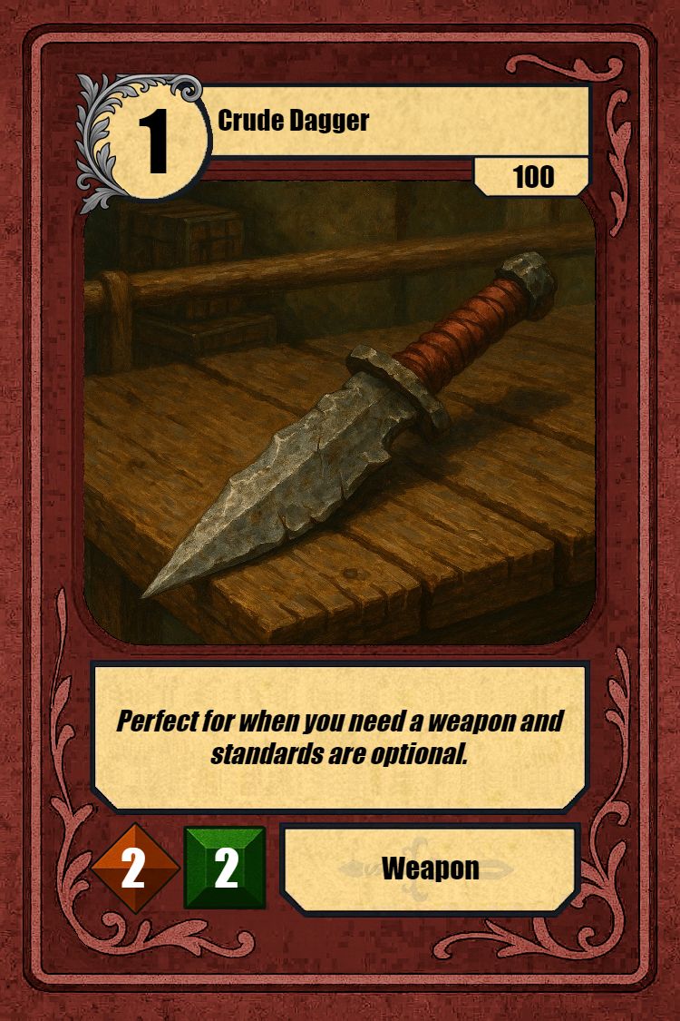Crude Dagger
