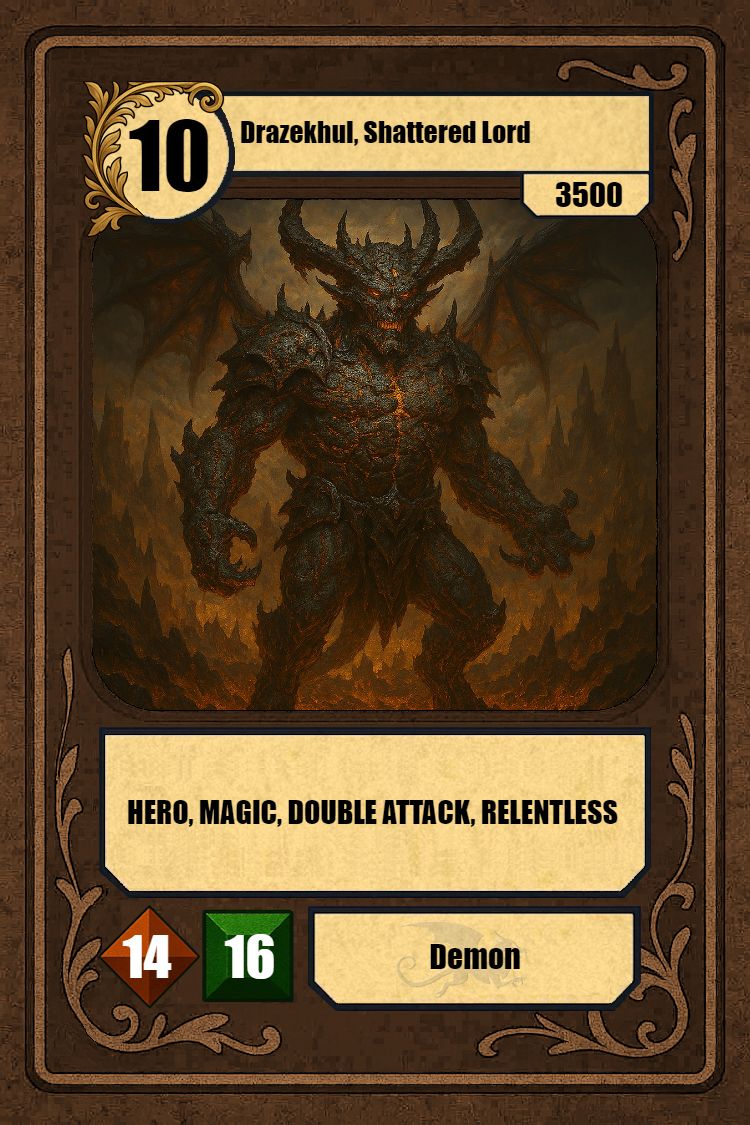 Drazekhul, Shattered Lord