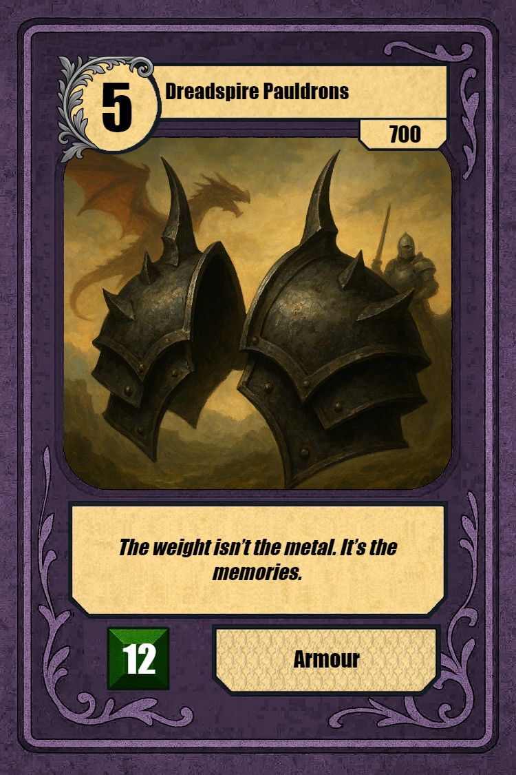 Dreadspire Pauldrons