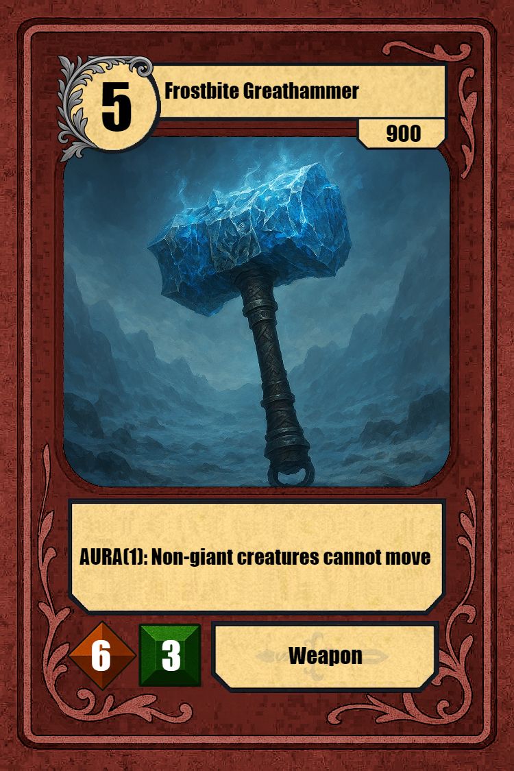 Frostbite Greathammer