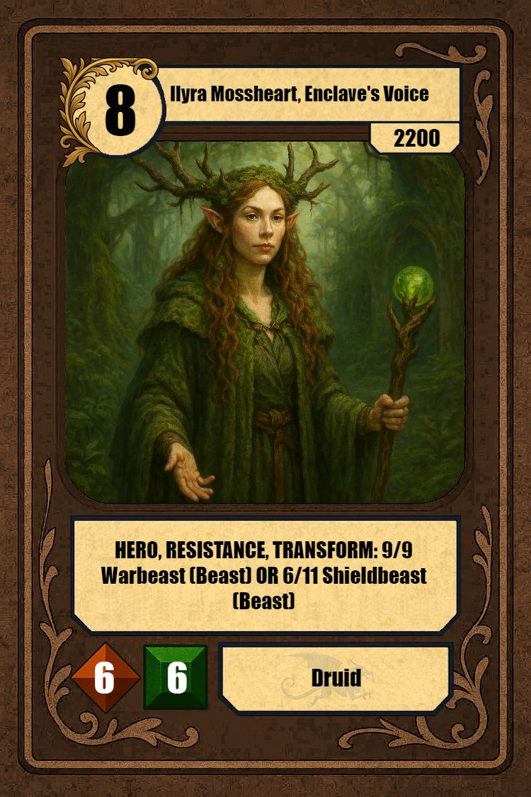 Ilyra Mossheart, Enclave's Voice