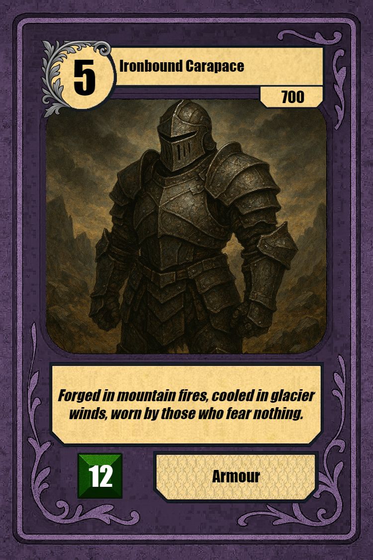 Ironbound Carapace