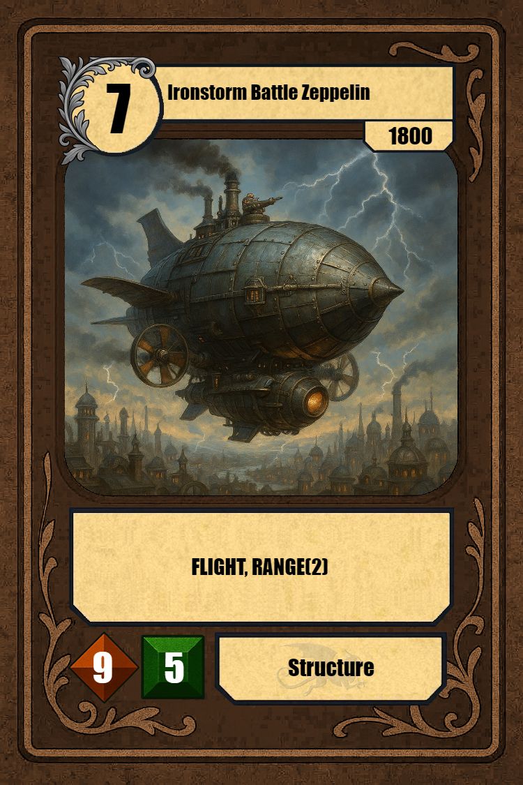 Ironstorm Battle Zeppelin