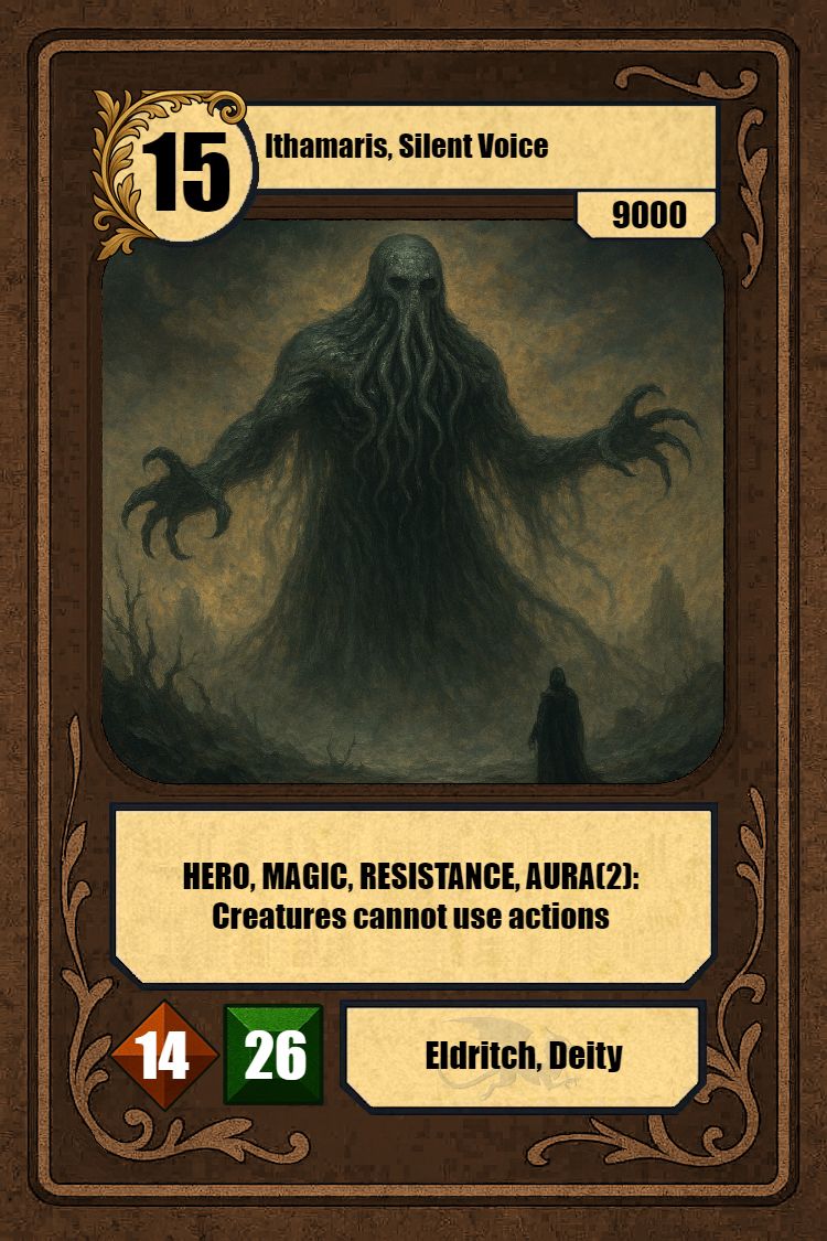 Ithamaris, Silent Voice