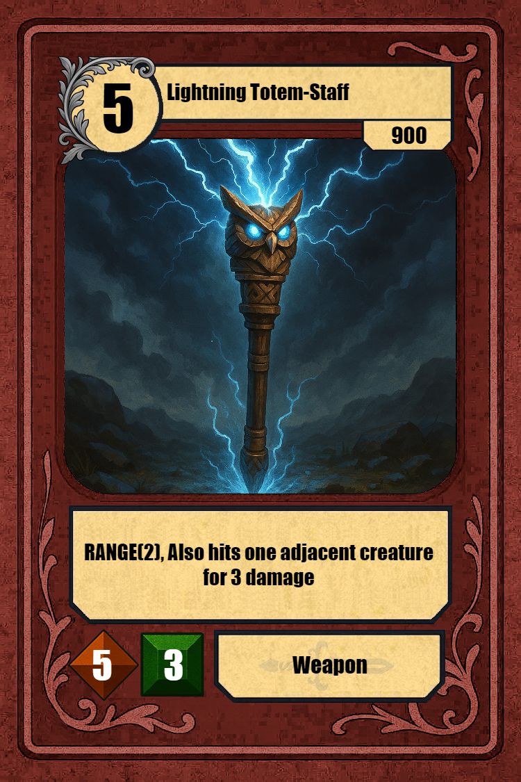 Lightning Totem-Staff