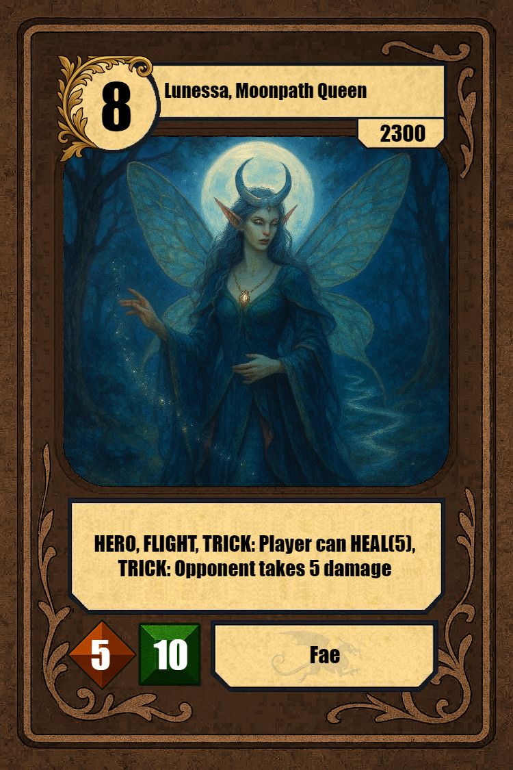 Lunessa, Moonpath Queen