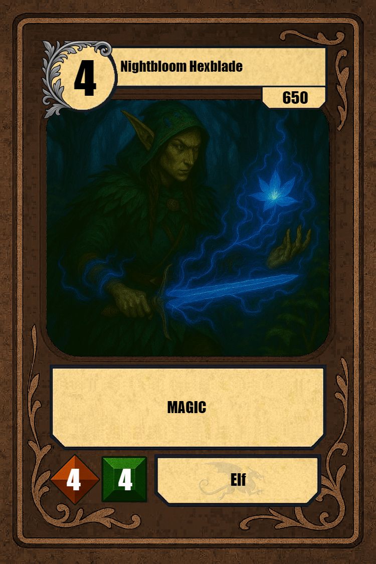 Nightbloom Hexblade