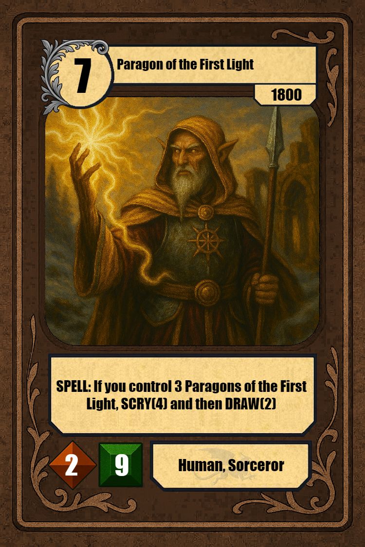 Paragon of the First Light