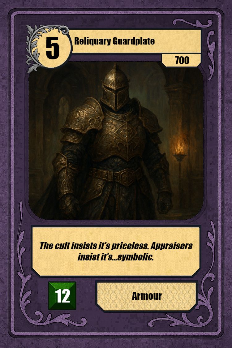 Reliquary Guardplate