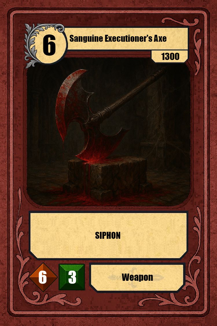 Sanguine Executioner's Axe
