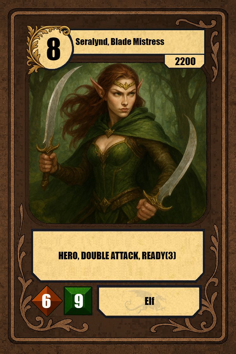 Seralynd, Blade Mistress