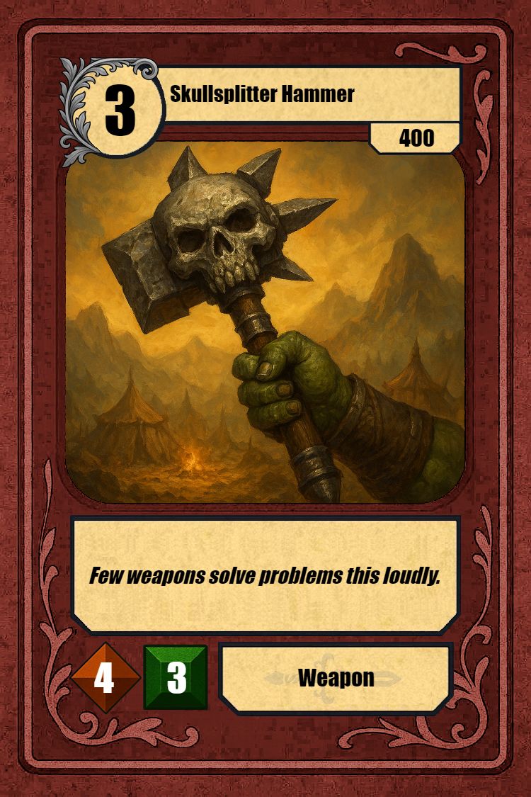 Skullsplitter Hammer