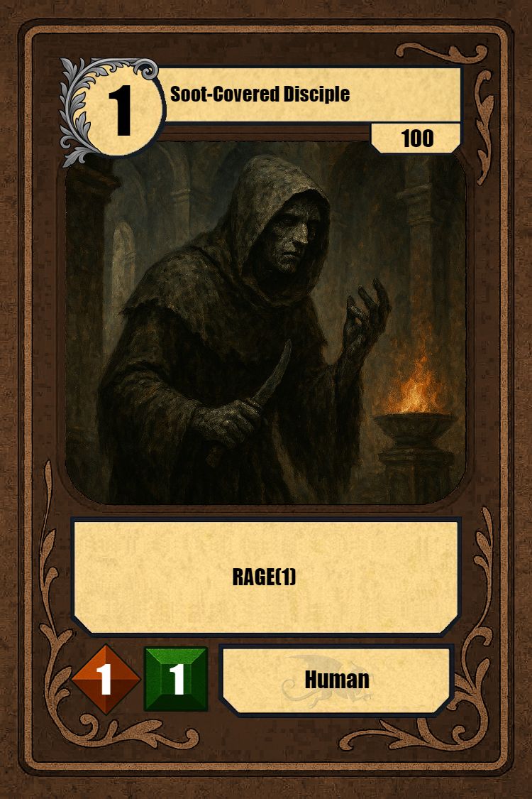 Soot-Covered Disciple