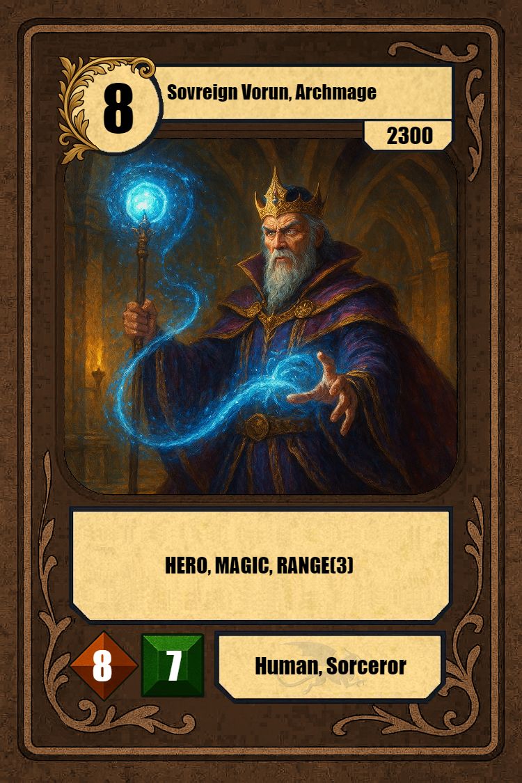 Sovreign Vorun, Archmage