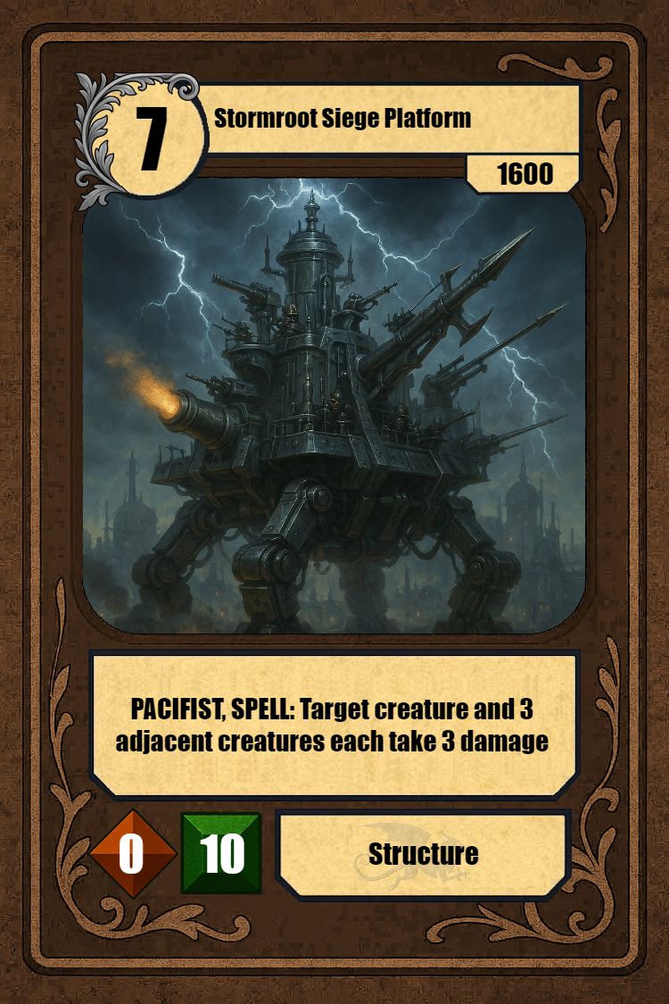 Stormroot Siege Platform