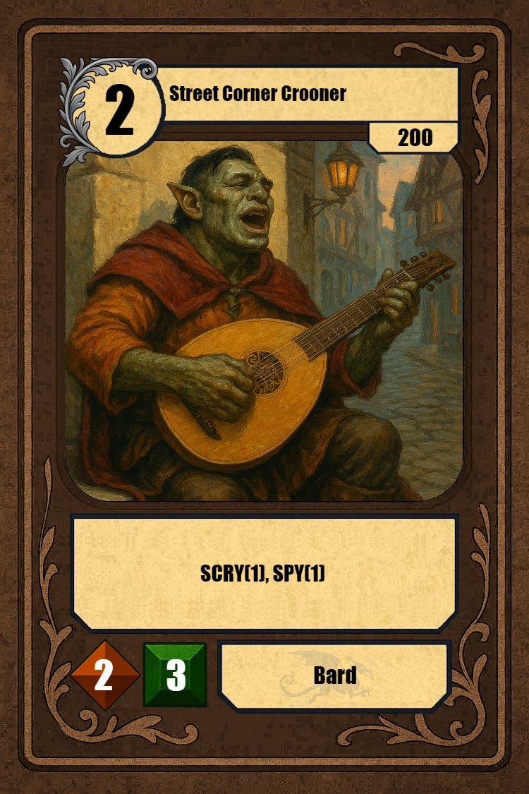 Street Corner Crooner