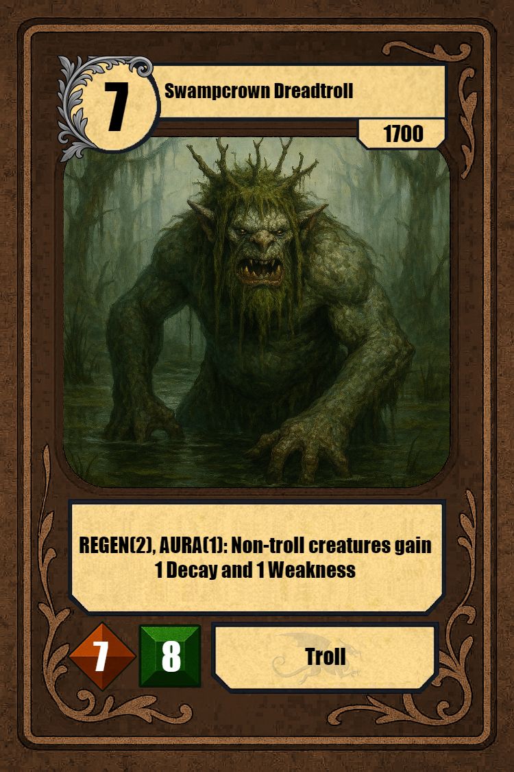 Swampcrown Dreadtroll