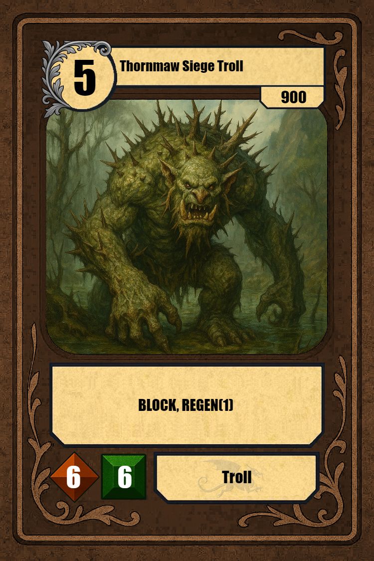 Thornmaw Siege Troll