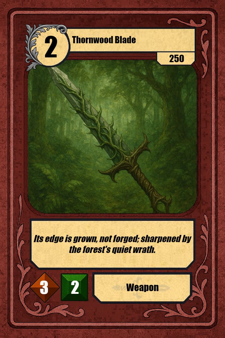 Thornwood Blade