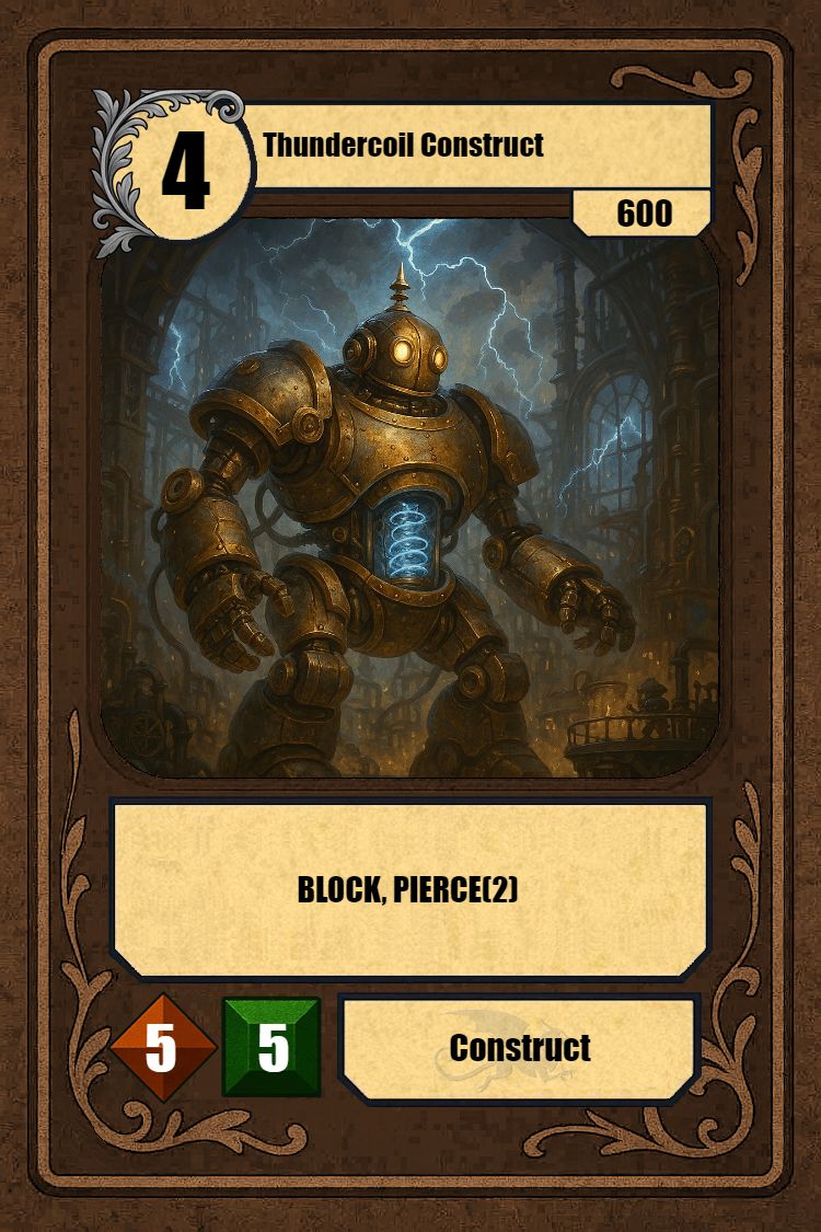 Thundercoil Construct