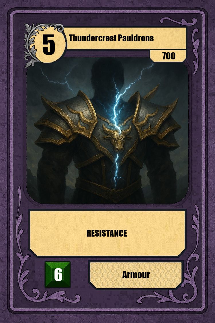 Thundercrest Pauldrons