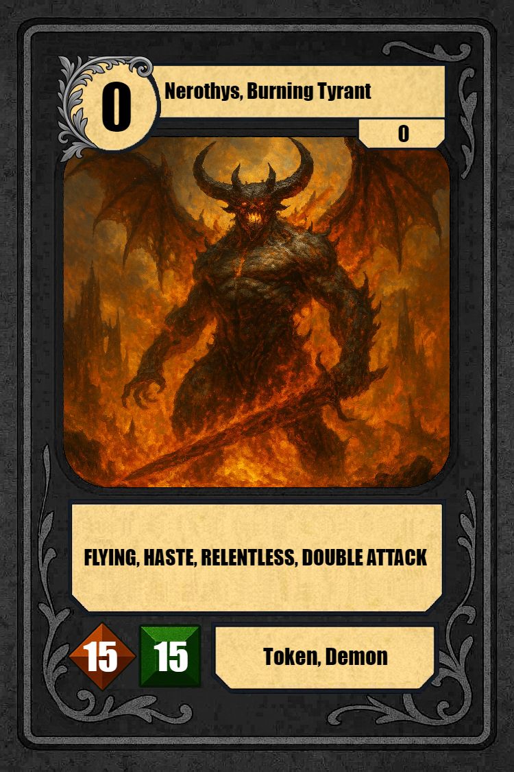 Nerothys, Burning Tyrant