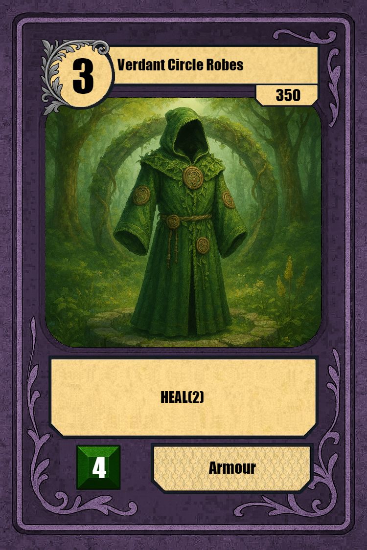 Verdant Circle Robes