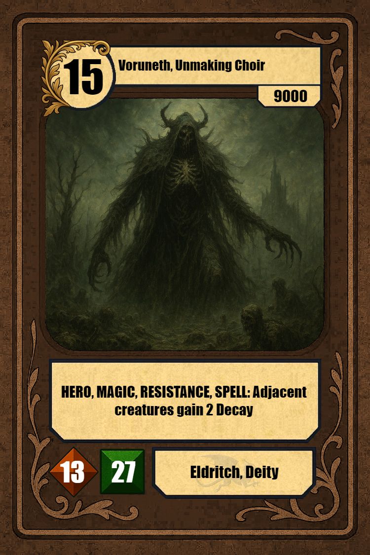 Voruneth, Unmaking Choir