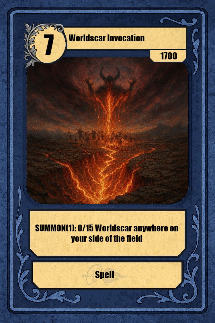 Worldscar Invocation