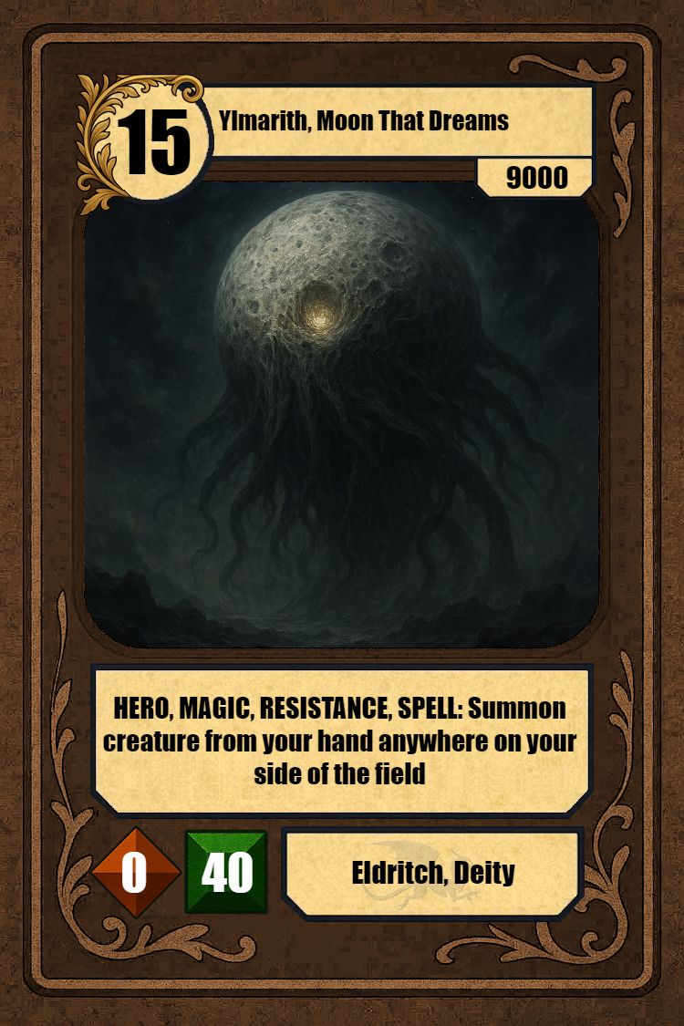 Ylmarith, Moon That Dreams