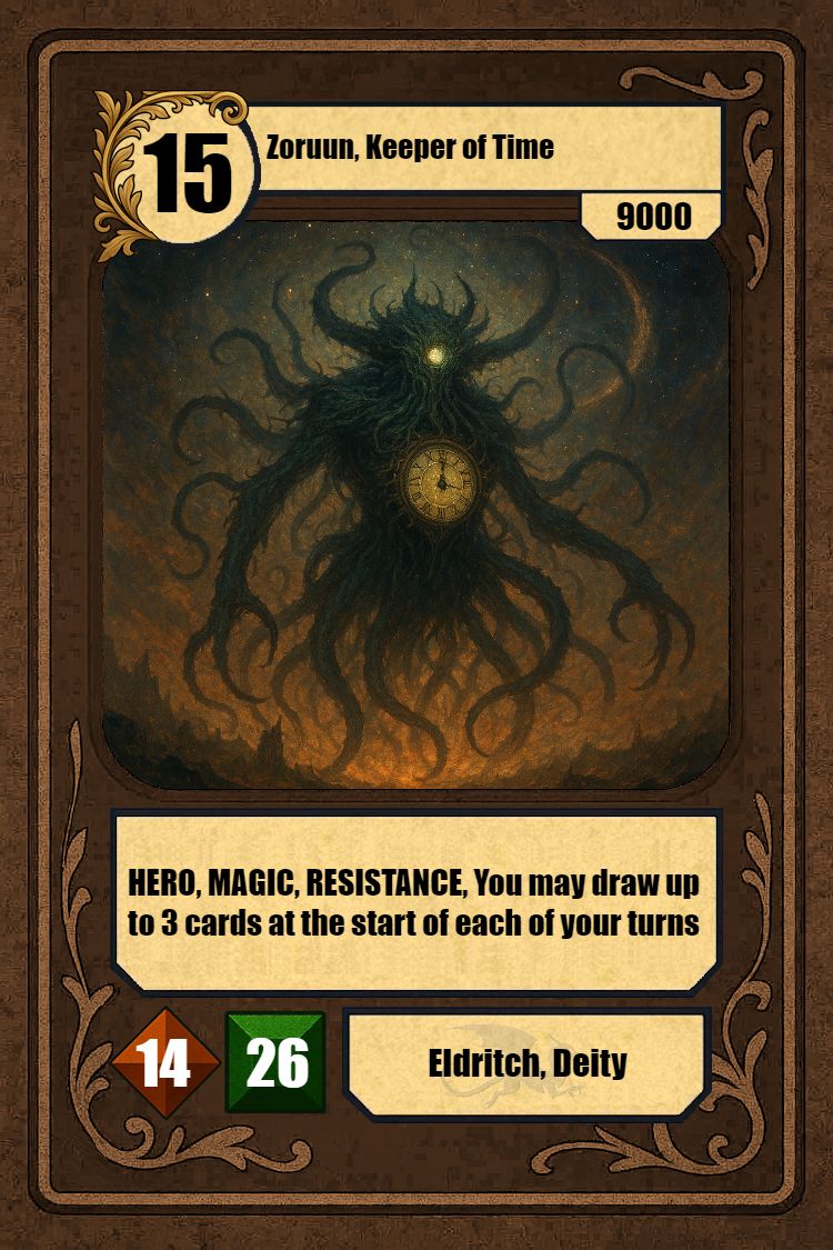 Zoruun, Keeper of Time