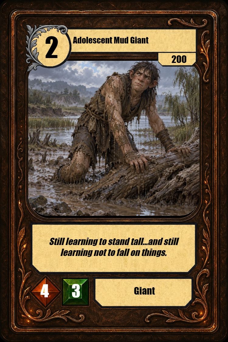 Adolescent Mud Giant