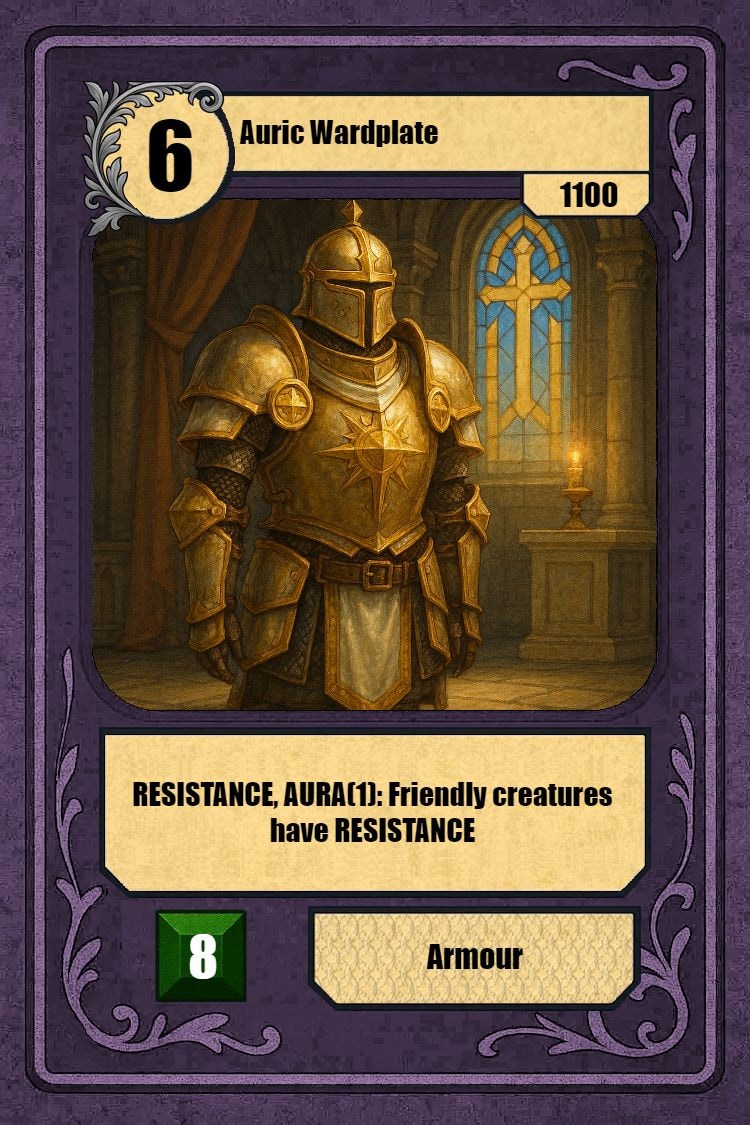 Auric Wardplate