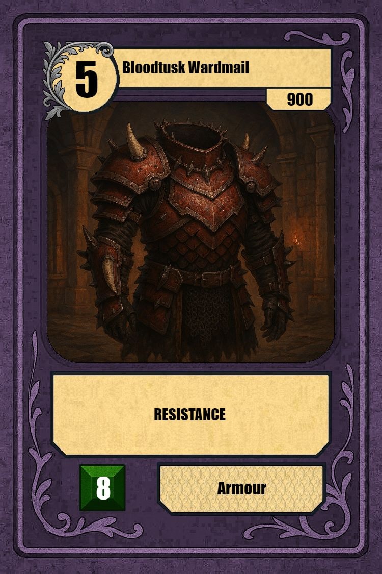 Bloodtusk Wardmail