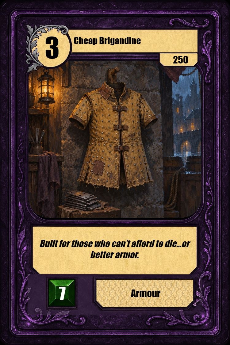 Cheap Brigandine