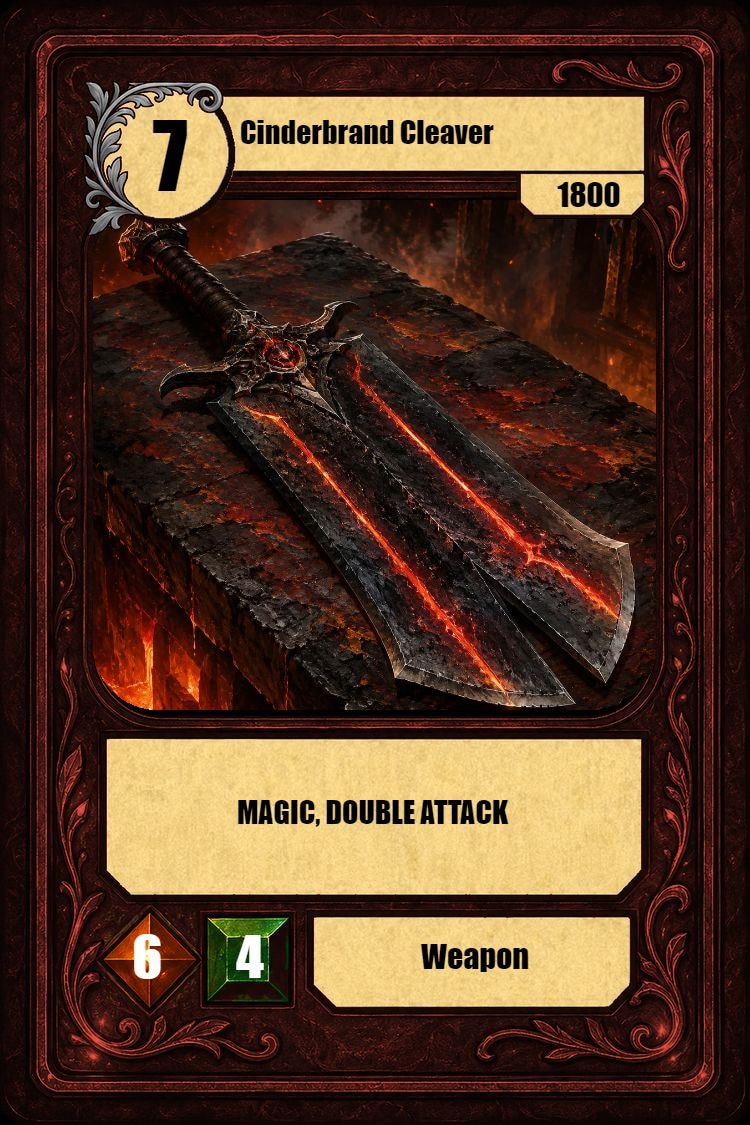 Cinderbrand Cleaver