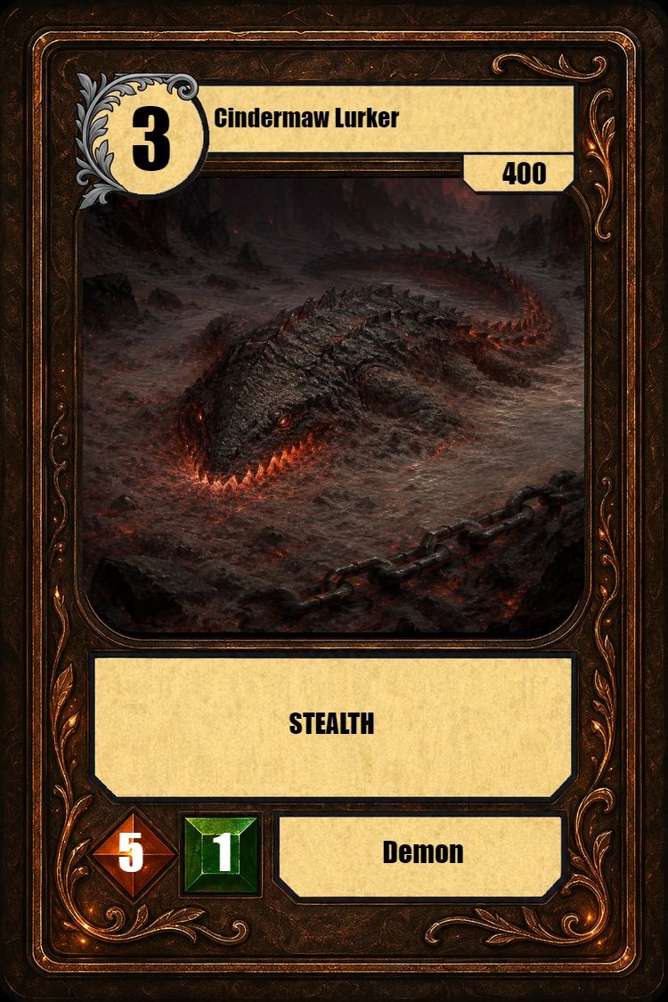 Cindermaw Lurker