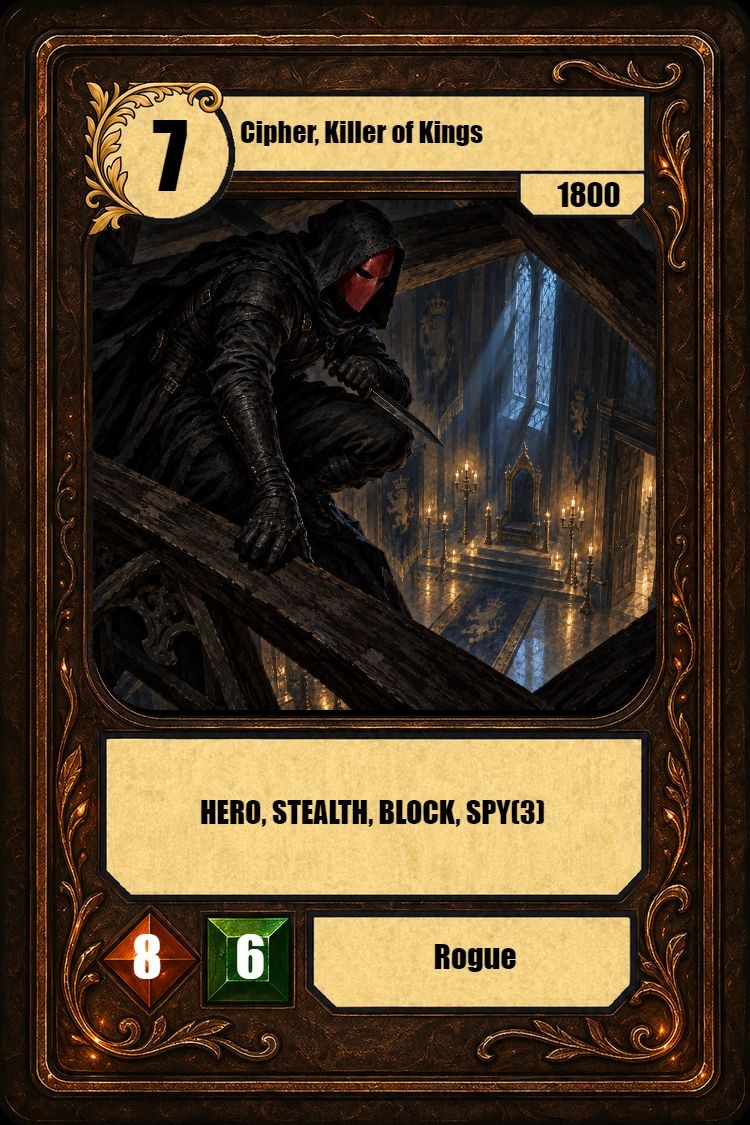 Cipher, Killer of Kings