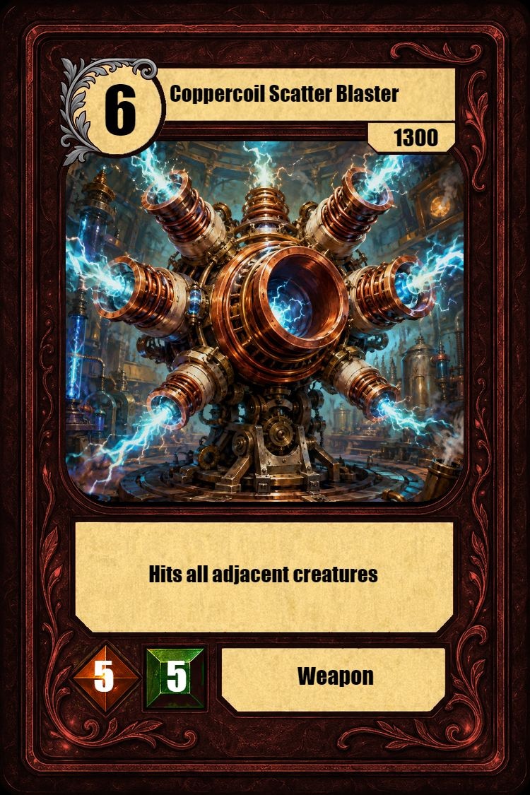 Coppercoil Scatter Blaster