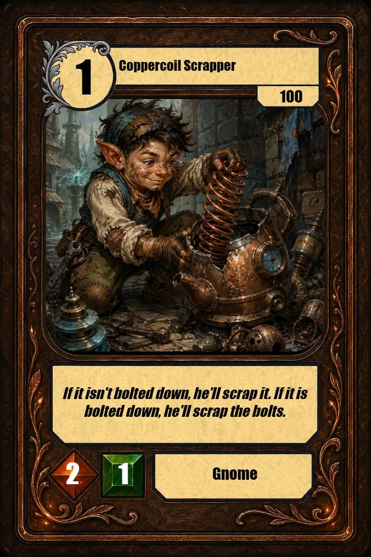 Coppercoil Scrapper
