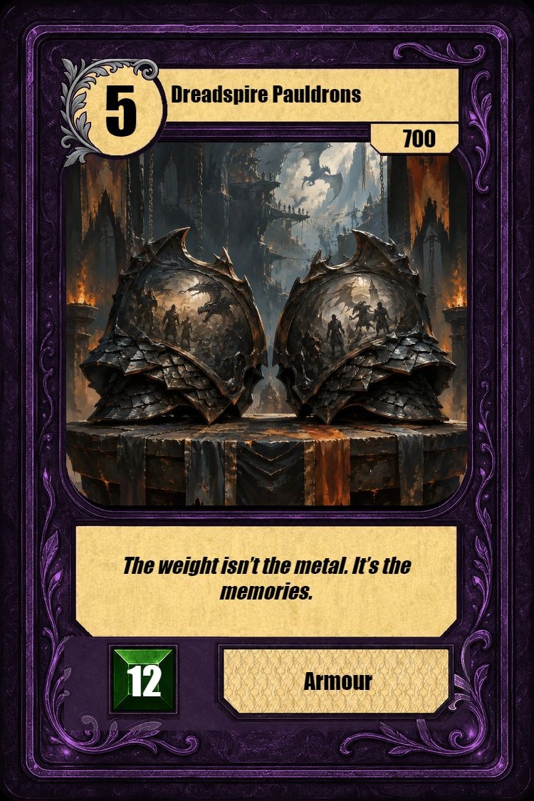 Dreadspire Pauldrons