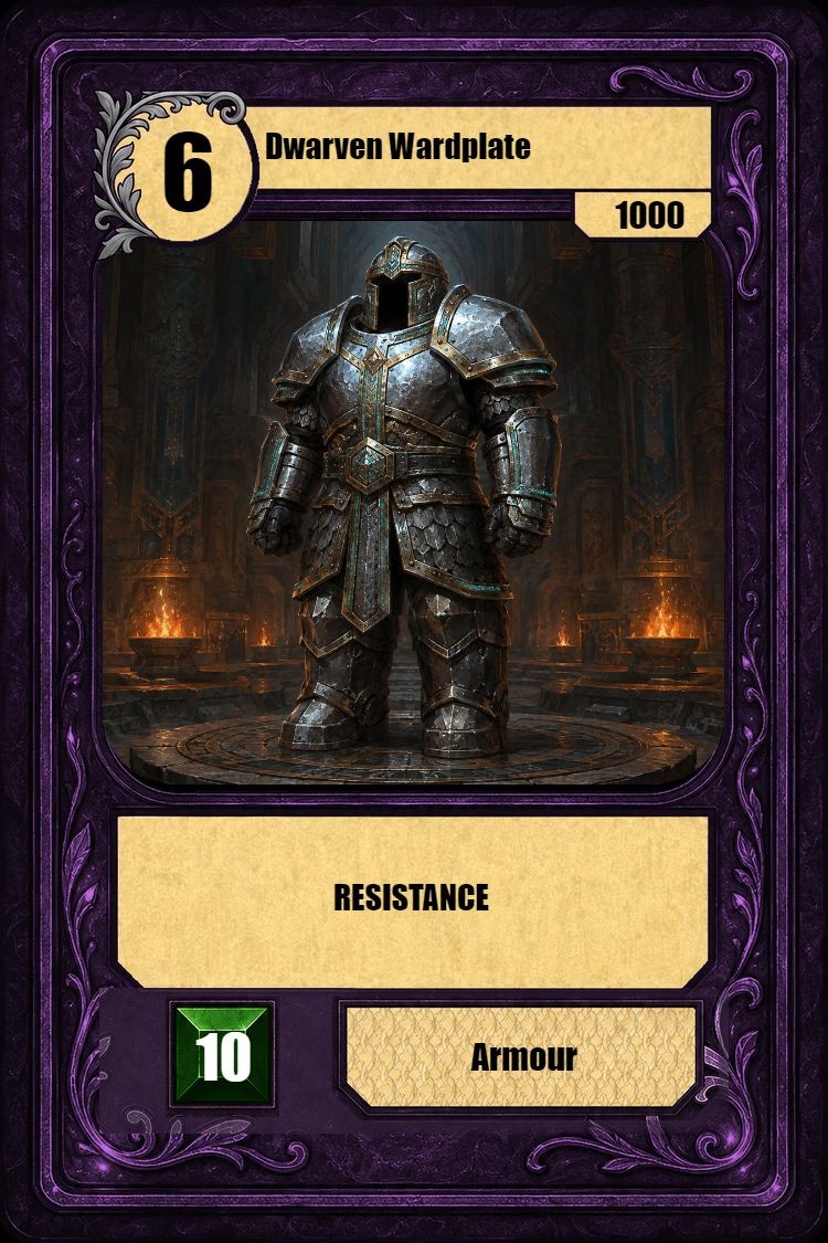 Dwarven Wardplate