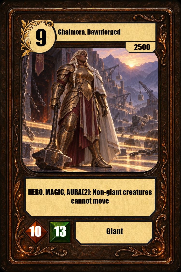 Ghalmora, Dawnforged