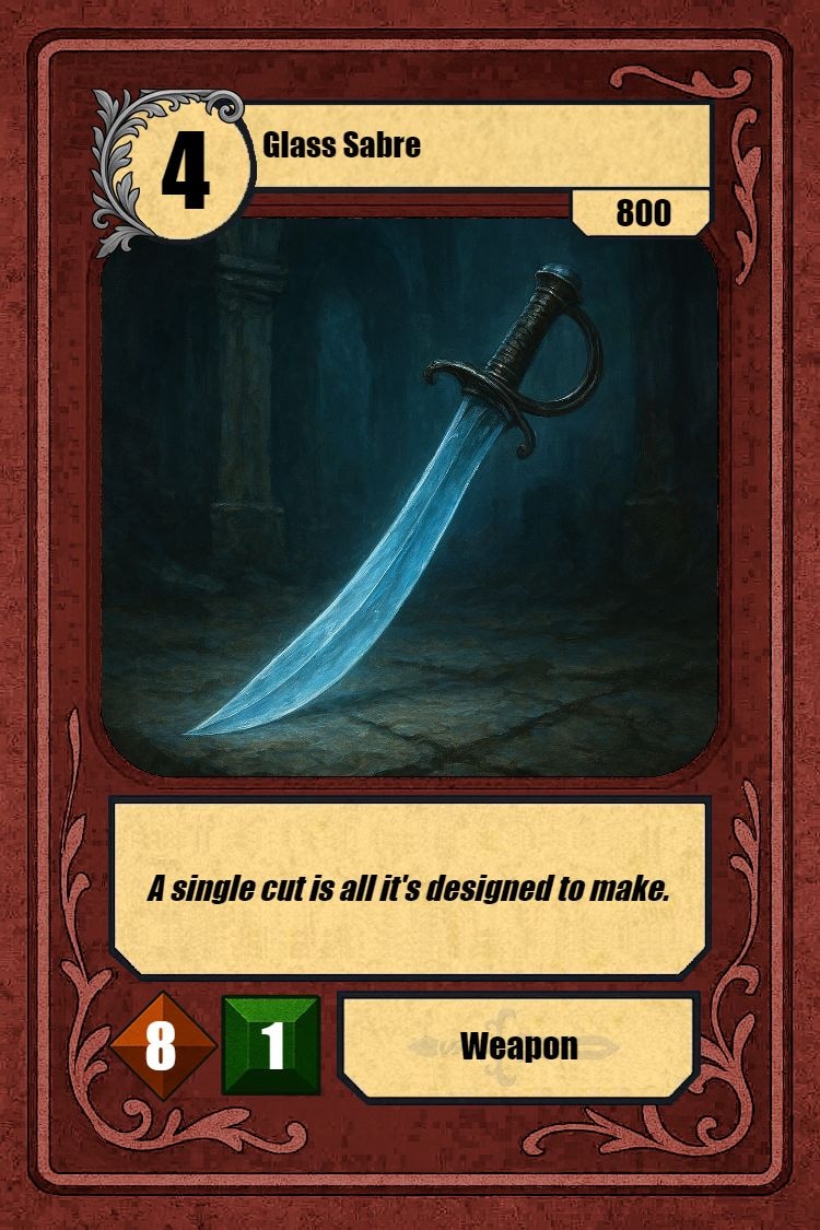 Glass Sabre