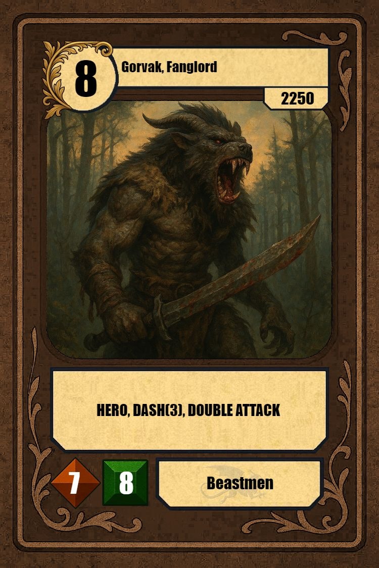 Gorvak, Fanglord