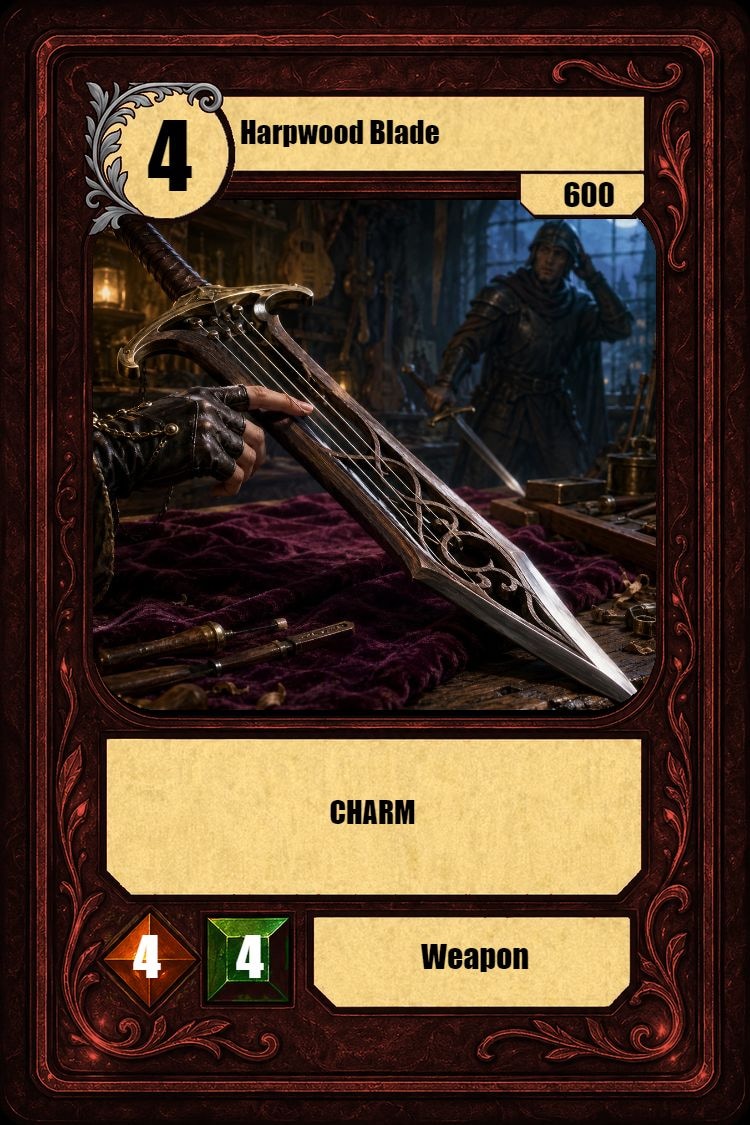 Harpwood Blade